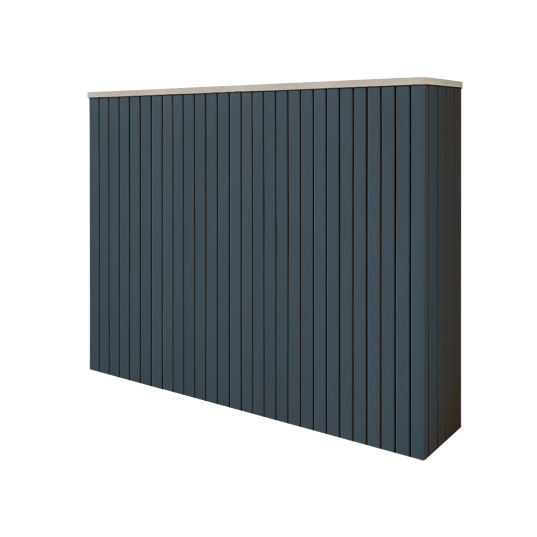 Battery and inverter cover, Anthracite Grey finish, H800 x W1425 x D355mm