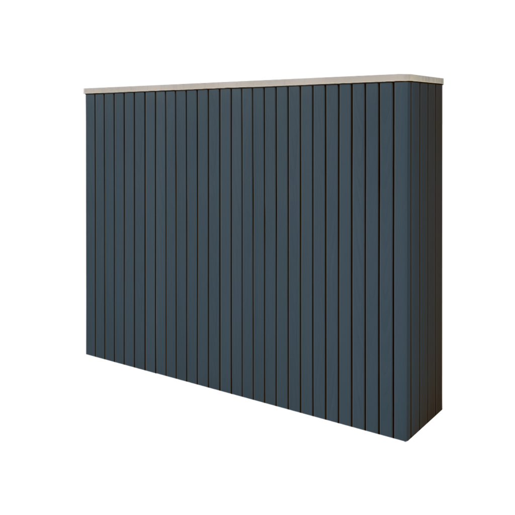 Battery and inverter cover, Anthracite Grey finish, H1000 x W2175 x D240mm