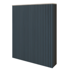 Battery and inverter cover, Anthracite Grey finish, H2200 x W2175 x D355mm