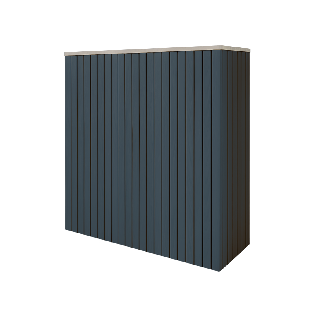 Battery and inverter cover, Anthracite Grey finish, H1000 x W1550 x D605mm