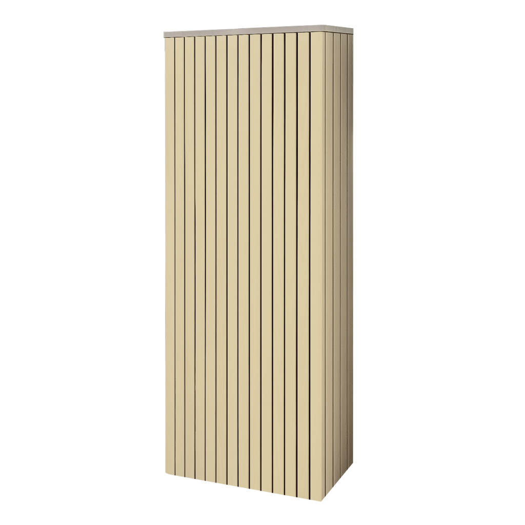 Battery and inverter cover, Cotswold Stone finish, H1800 x W800 x D355mm