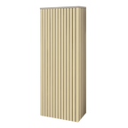 Battery and inverter cover, Cotswold Stone finish, H1800 x W800 x D355mm