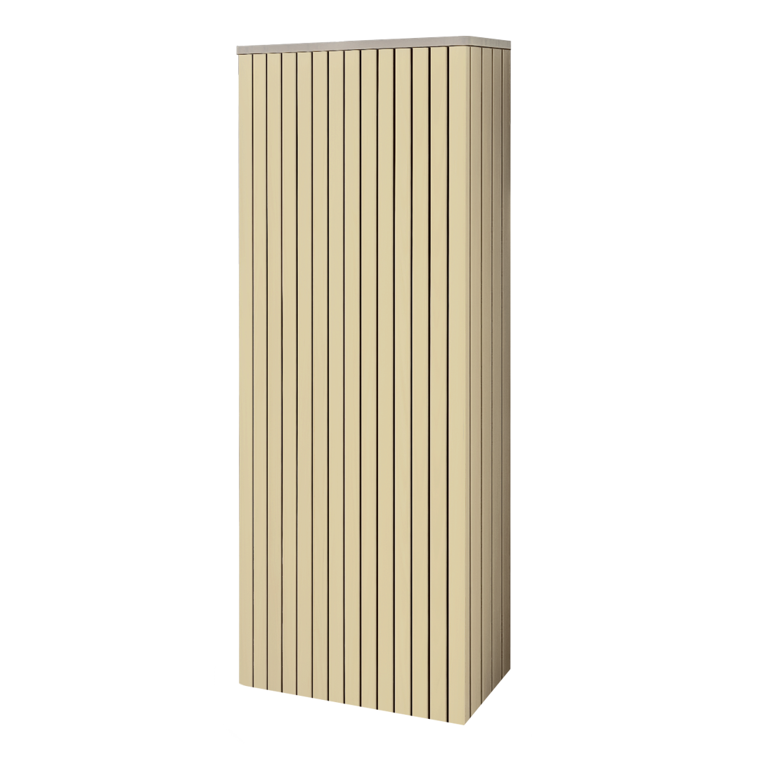 Battery and inverter cover, Cotswold Stone finish, H1900 x W800 x D355mm