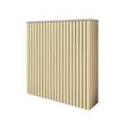 Battery and inverter cover, Cotswold Stone finish, H800 x W1175 x D240mm