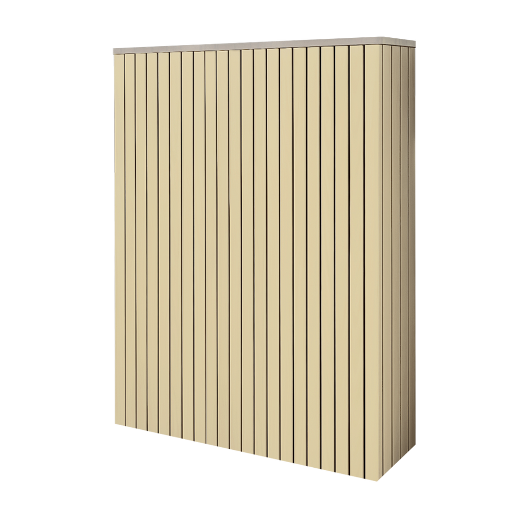 Battery and inverter cover, Cotswold Stone finish, H1700 x W1175 x D355mm
