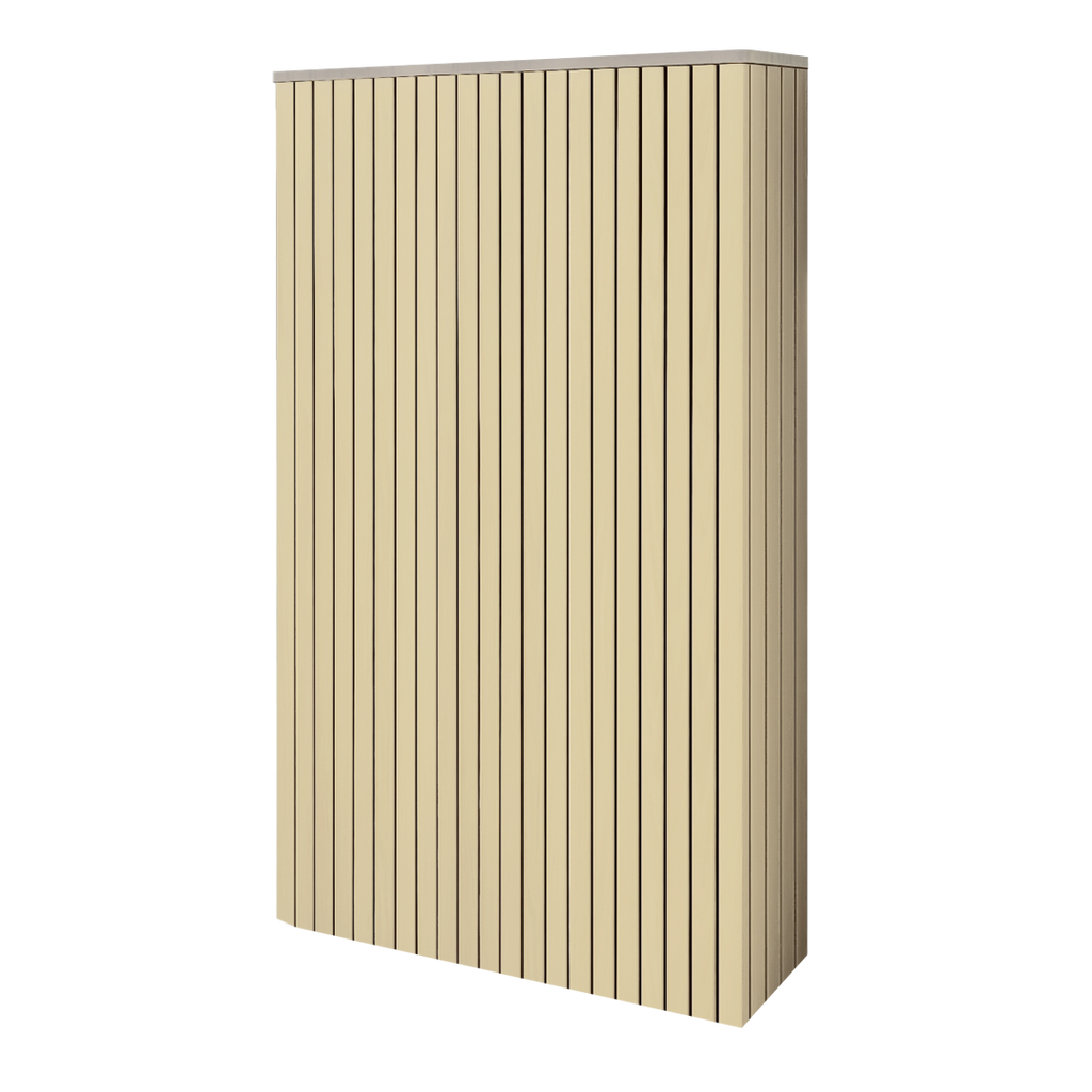 Battery and inverter cover, Cotswold Stone finish, H1800 x W1175 x D355mm