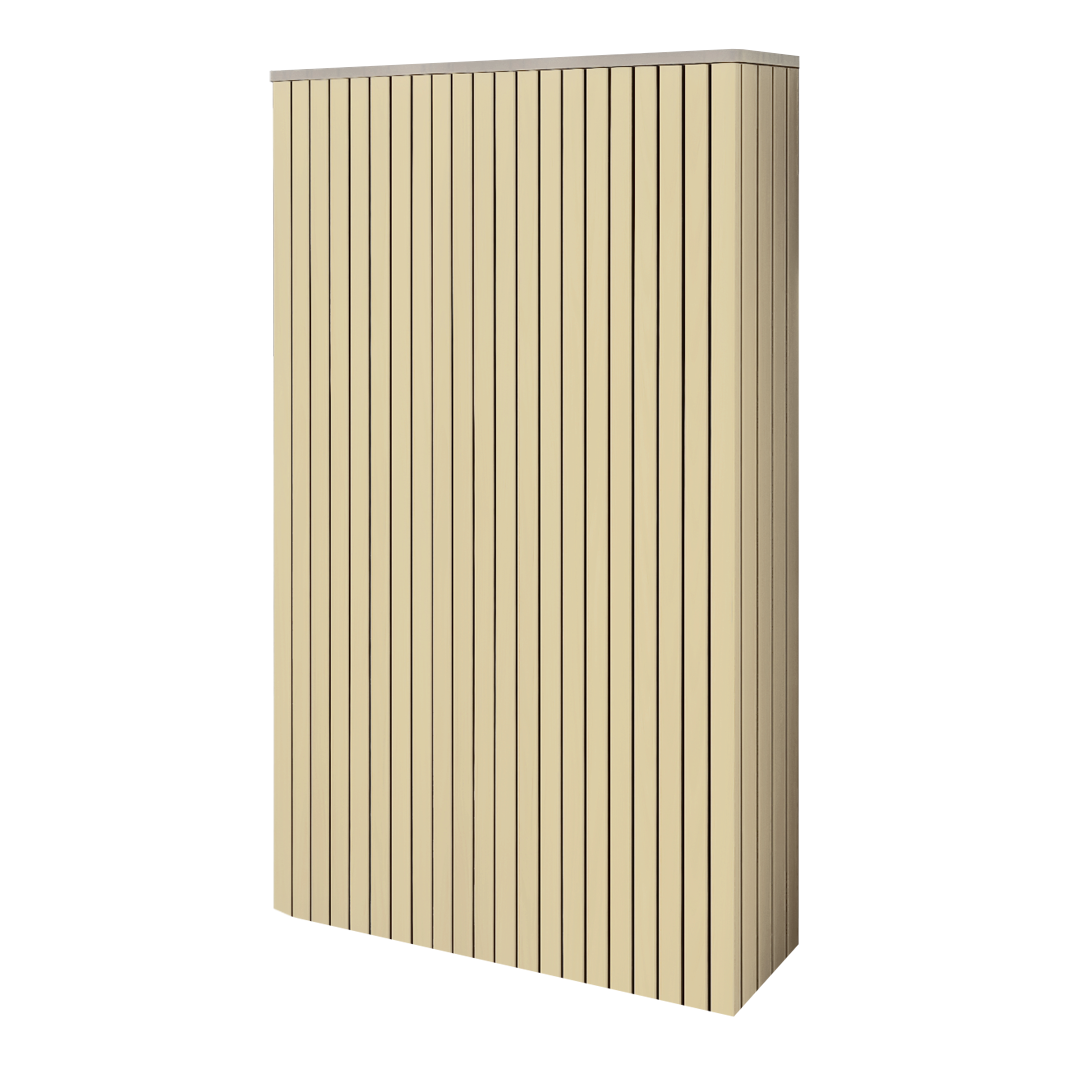 Battery and inverter cover, Cotswold Stone finish, H2100 x W1175 x D355mm