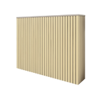 Battery and inverter cover, Cotswold Stone finish, H1000 x W2175 x D240mm