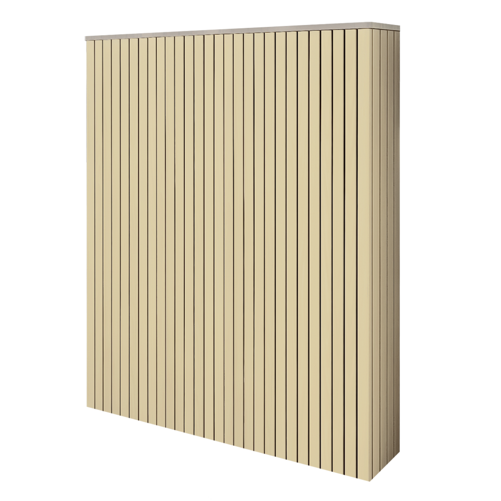 Battery and inverter cover, Cotswold Stone finish, H2200 x W2050 x D240mm