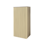 Battery and inverter cover, Cotswold Stone finish, H900 x W425 x D605mm