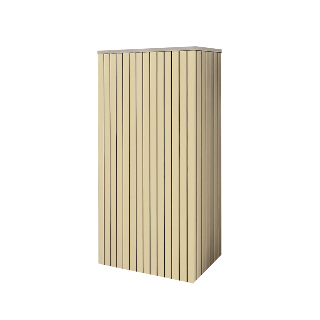 Battery and inverter cover, Cotswold Stone finish, H1000 x W1050 x D605mm