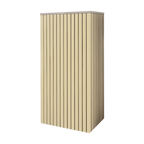 Battery and inverter cover, Cotswold Stone finish, H1500 x W800 x D480mm