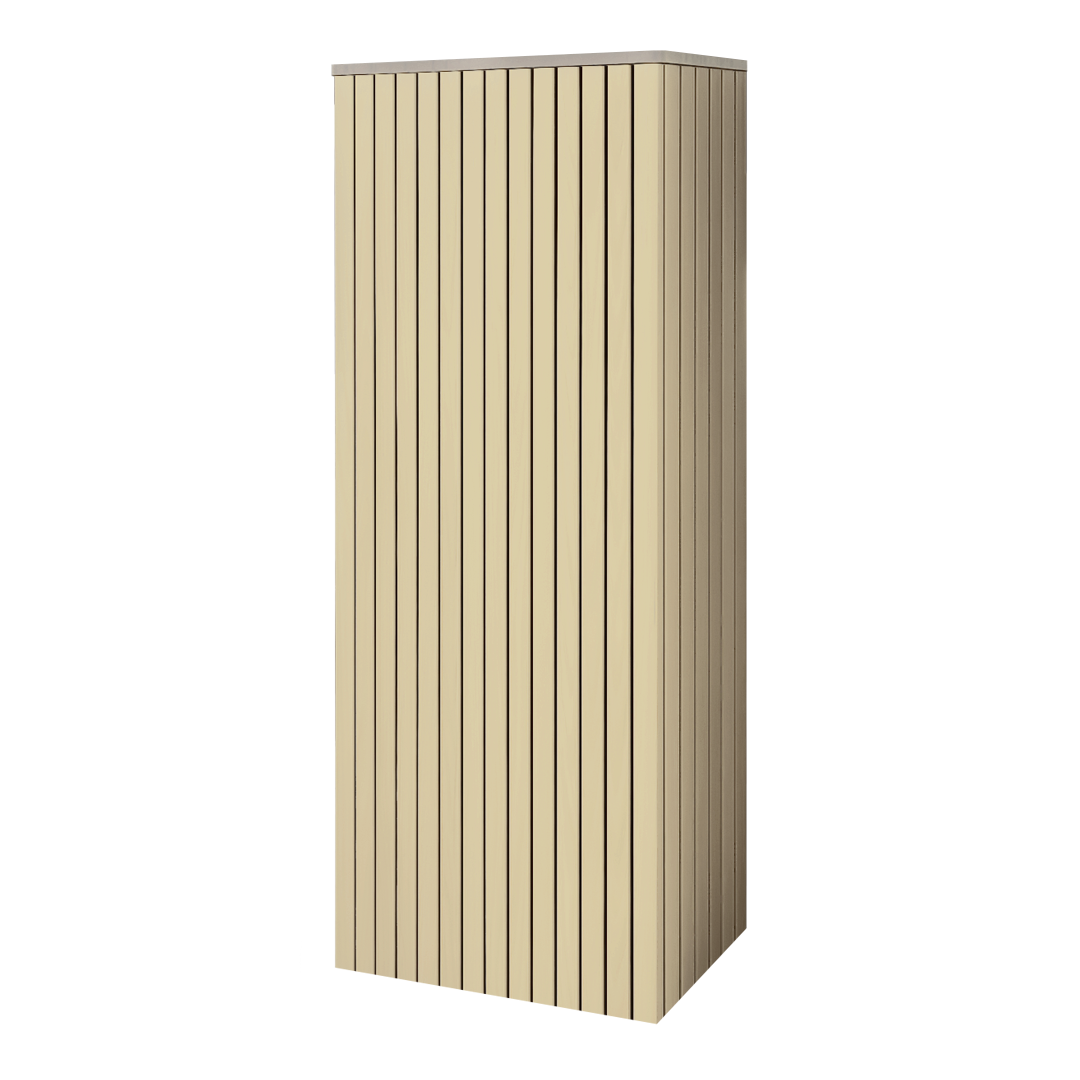 Battery and inverter cover, Cotswold Stone finish, H2000 x W800 x D480mm