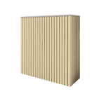 Battery and inverter cover, Cotswold Stone finish, H1000 x W1550 x D605mm