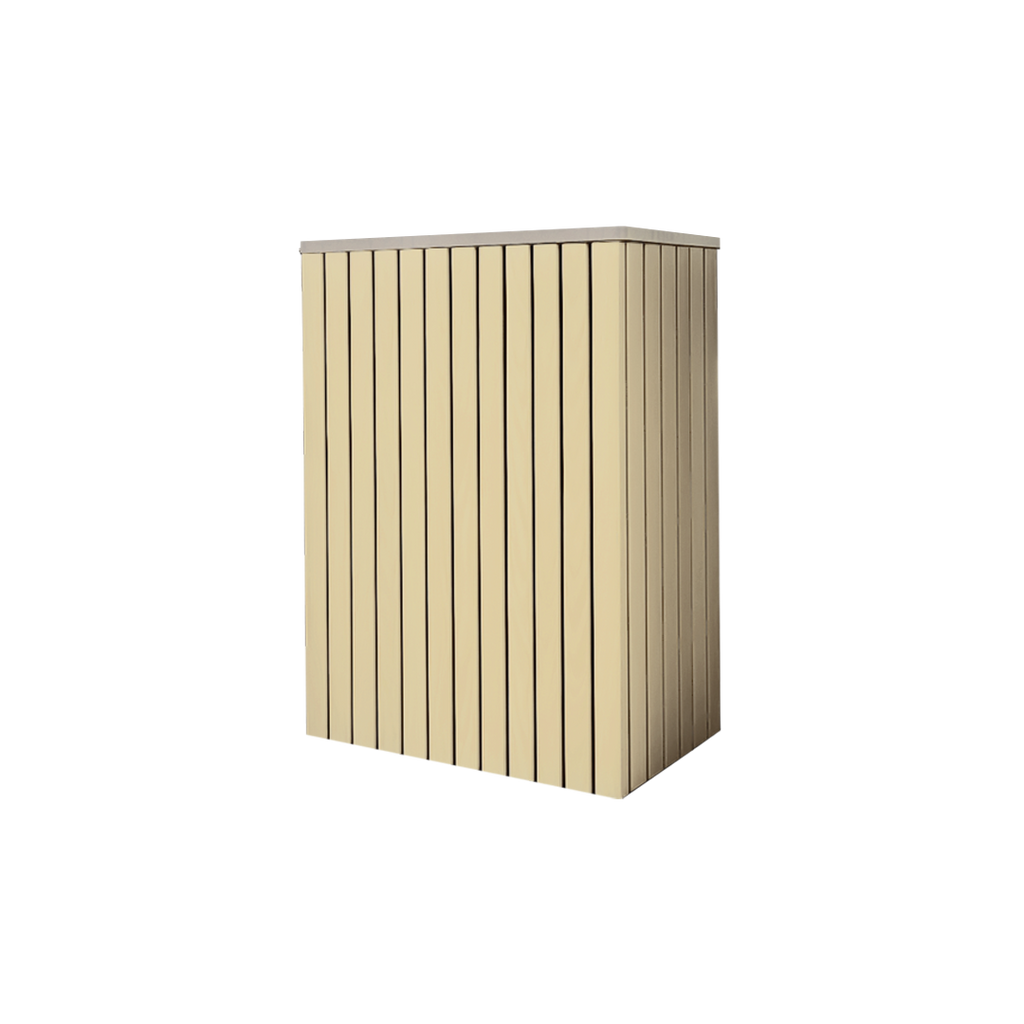 Battery and inverter cover, Cotswold Stone finish, H500 x W1425 x D605mm