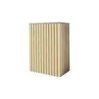 Battery and inverter cover, Cotswold Stone finish, H700 x W1425 x D355mm