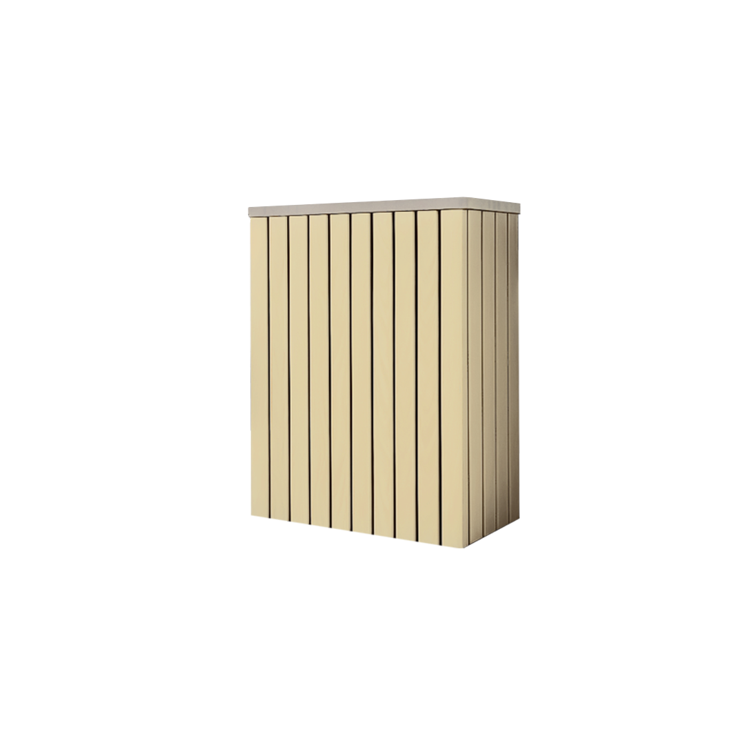 Battery and inverter cover, Cotswold Stone finish, H500 x W550 x D355mm