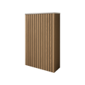 Battery and inverter cover, Oak finish, H900 x W675 x D240mm