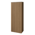 Battery and inverter cover, Oak finish, H1800 x W800 x D355mm