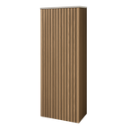 Battery and inverter cover, Oak finish, H1800 x W800 x D355mm