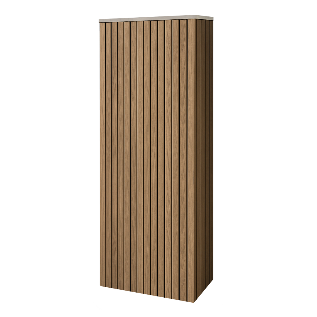 Battery and inverter cover, Oak finish, H1800 x W800 x D355mm