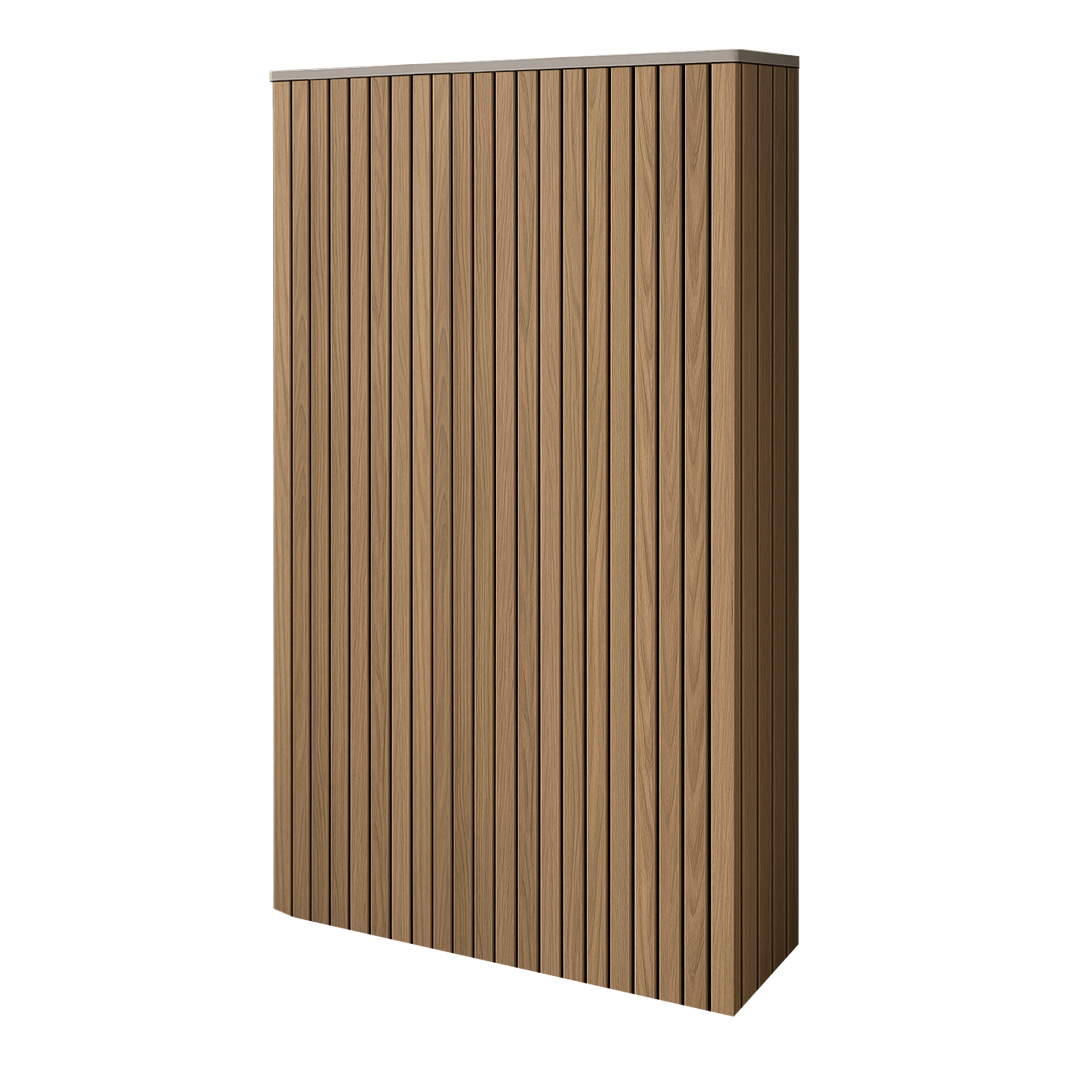 Battery and inverter cover, Oak finish, H2100 x W1175 x D240mm