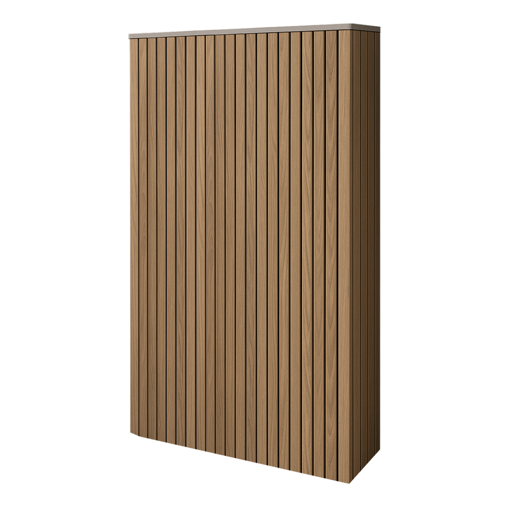 Battery and inverter cover, Oak finish, H2100 x W1175 x D355mm