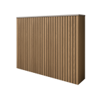 Battery and inverter cover, Oak finish, H1000 x W2175 x D240mm