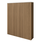 Battery and inverter cover, Oak finish, H2200 x W2050 x D240mm