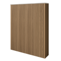 Battery and inverter cover, Oak finish, H2200 x W2175 x D240mm