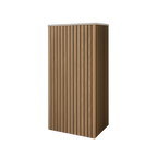 Battery and inverter cover, Oak finish, H1000 x W1050 x D605mm