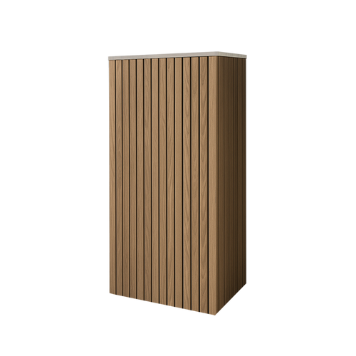 Battery and inverter cover, Oak finish, H1000 x W1050 x D605mm