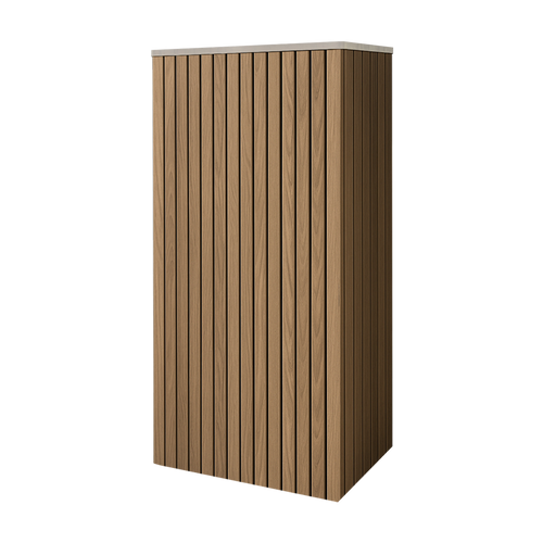 Battery and inverter cover, Oak finish, H1100 x W675 x D605mm