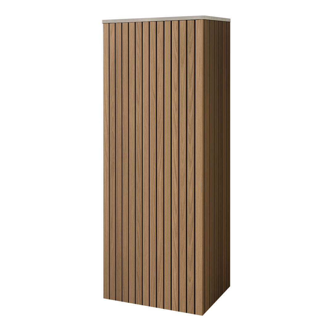 Battery and inverter cover, Oak finish, H1900 x W1050 x D480mm