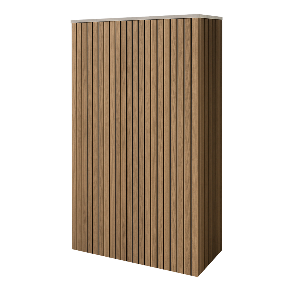 Battery and inverter cover, Oak finish, H2000 x W1175 x D605mm