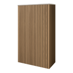 Battery and inverter cover, Oak finish, H2000 x W1175 x D605mm
