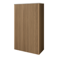 Battery and inverter cover, Oak finish, H2100 x W1175 x D480mm