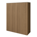 Battery and inverter cover, Oak finish, H2200 x W2050 x D605mm