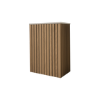 Battery and inverter cover, Oak finish, H500 x W1800 x D355mm
