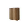 Battery and inverter cover, Oak finish, H700 x W425 x D240mm