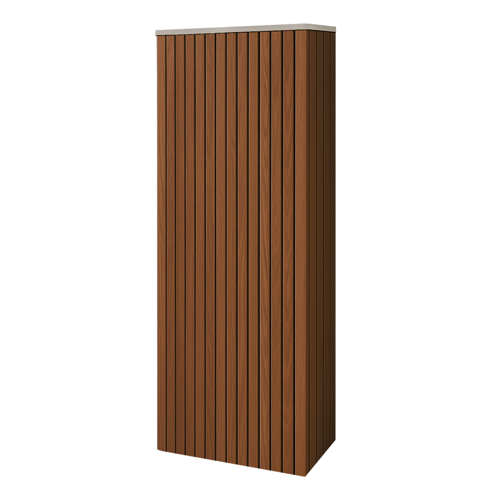 Battery and inverter cover, Walnut finish, H2000 x W550 x D355mm