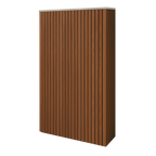 Battery and inverter cover, Walnut finish, H1900 x W1175 x D240mm