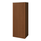 Battery and inverter cover, Walnut finish, H2300 x W1175 x D605mm