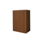 Battery and inverter cover, Walnut finish, H600 x W1050 x D605mm